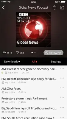 Podbean android App screenshot 19